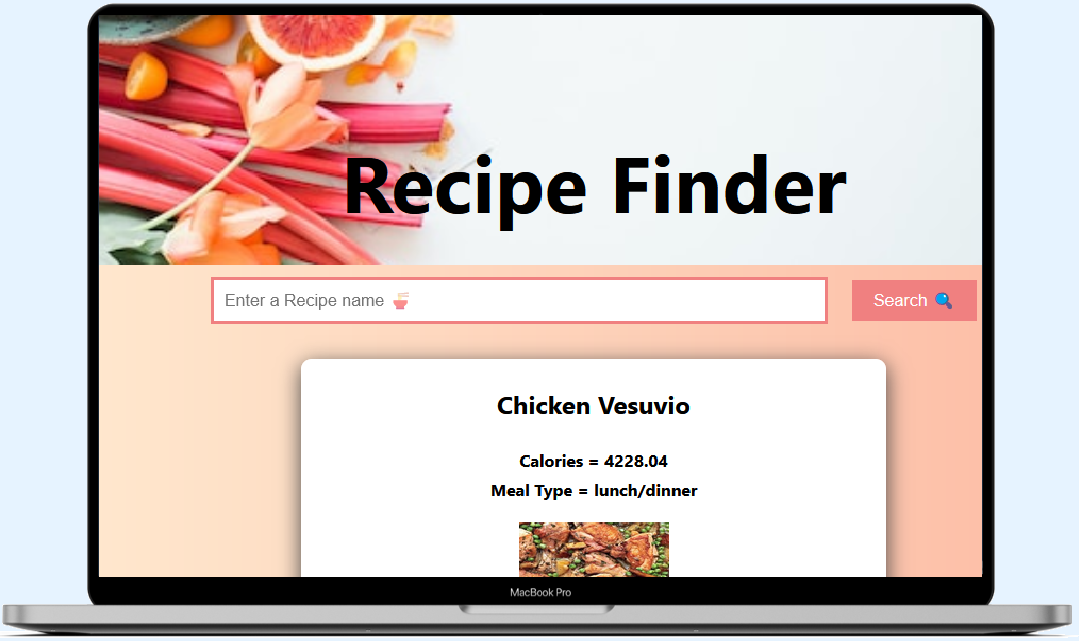 Recipe Finder App